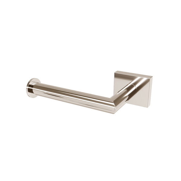 Crater Toilet Paper Holder - Polished Nickel (straight post)