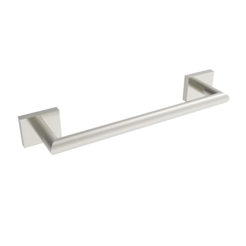 Crater 12-inch Towel Rack - Brushed Nickel