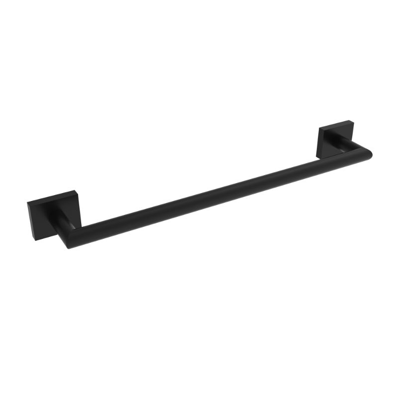 Crater 18" Towel Rack - Matte Black