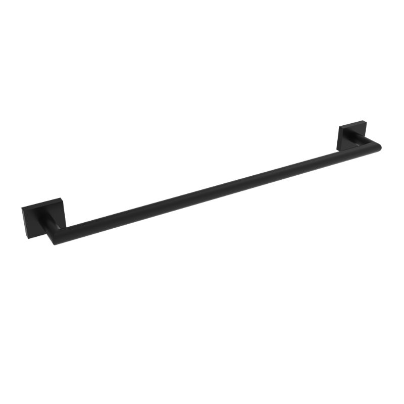 Crater 24" Towel Rack - Matte Black