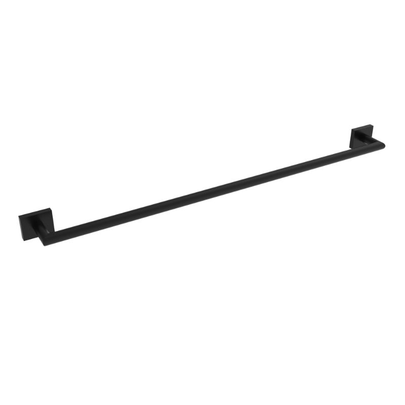 Crater 30" Towel Rack - Matte Black