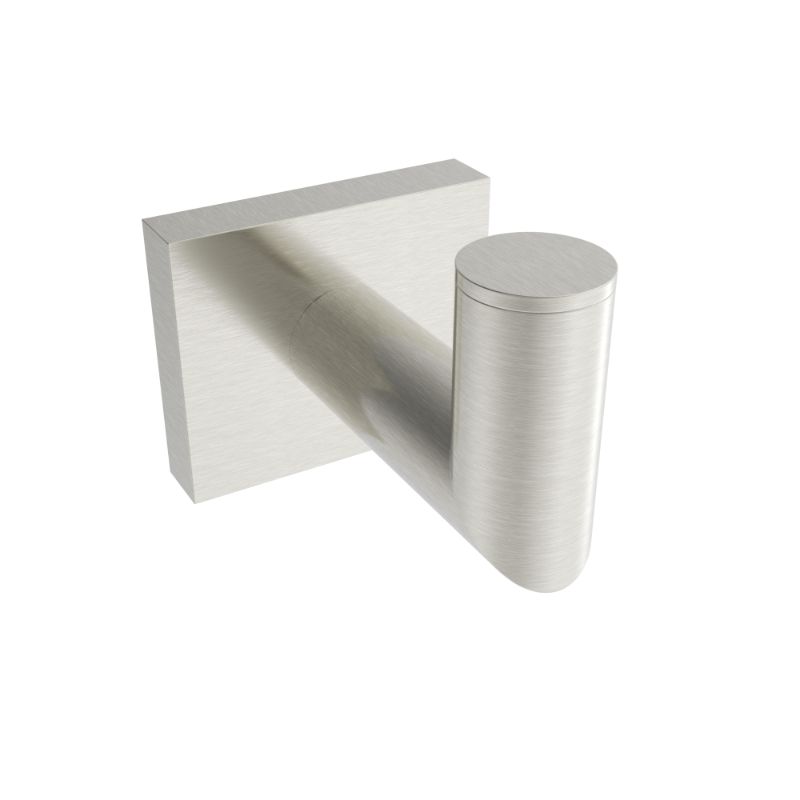 Crater Towel Hook - Brushed Nickel