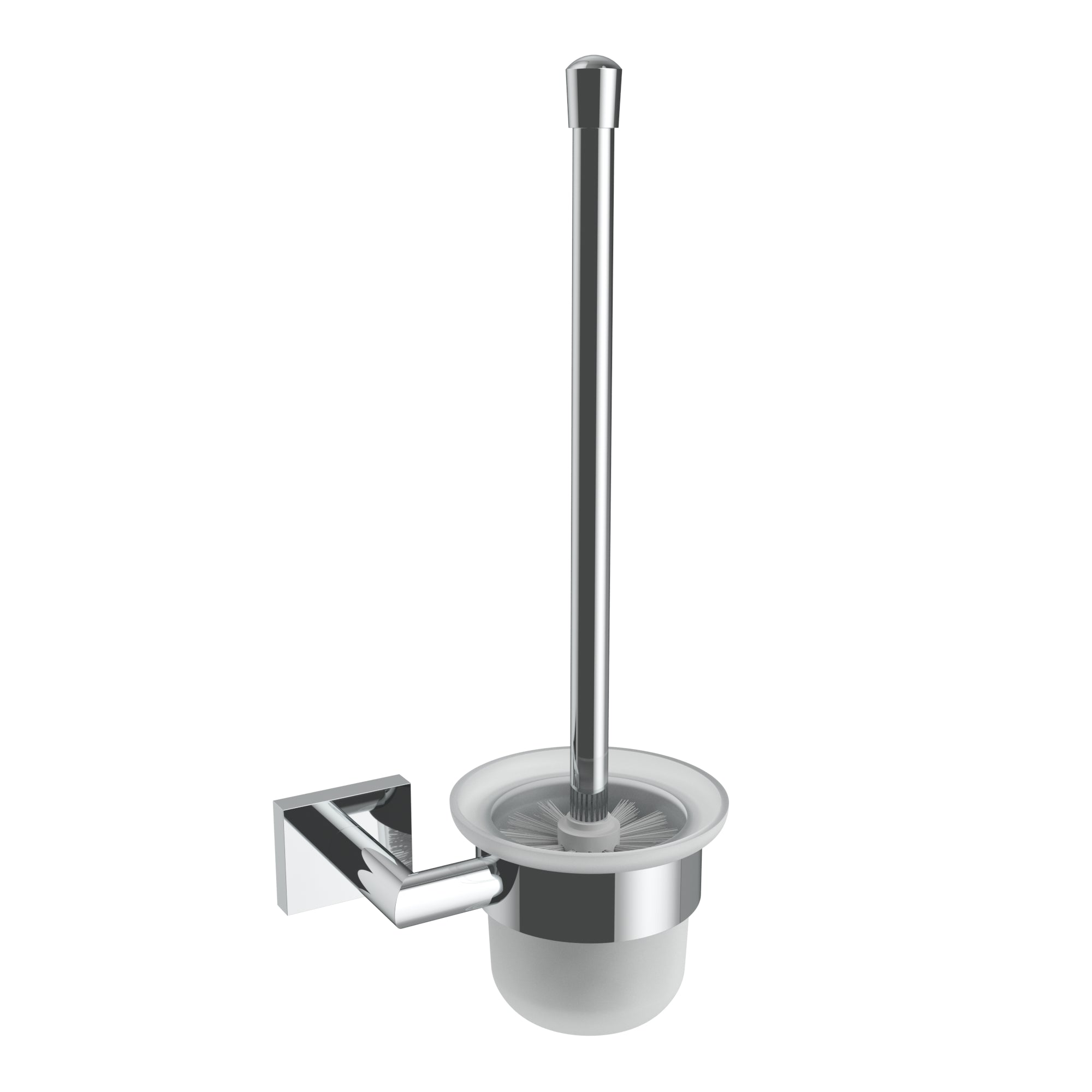 **JUSQU'À ÉPUISEMENT DES STOCKS** Brosse WC murale Crater - Chrome