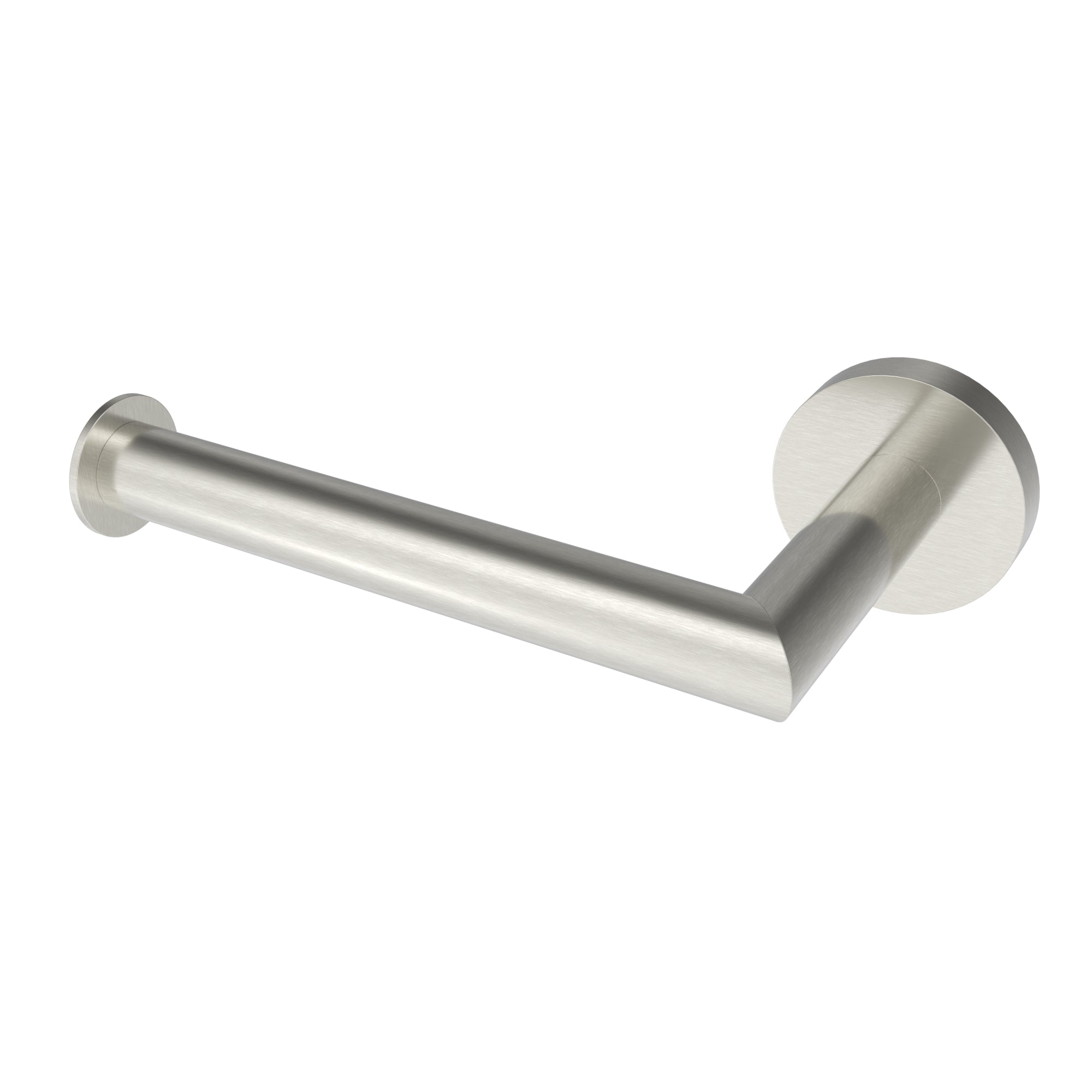 Porte-papier hygiénique Summit - Nickel brossé (poteau droit)