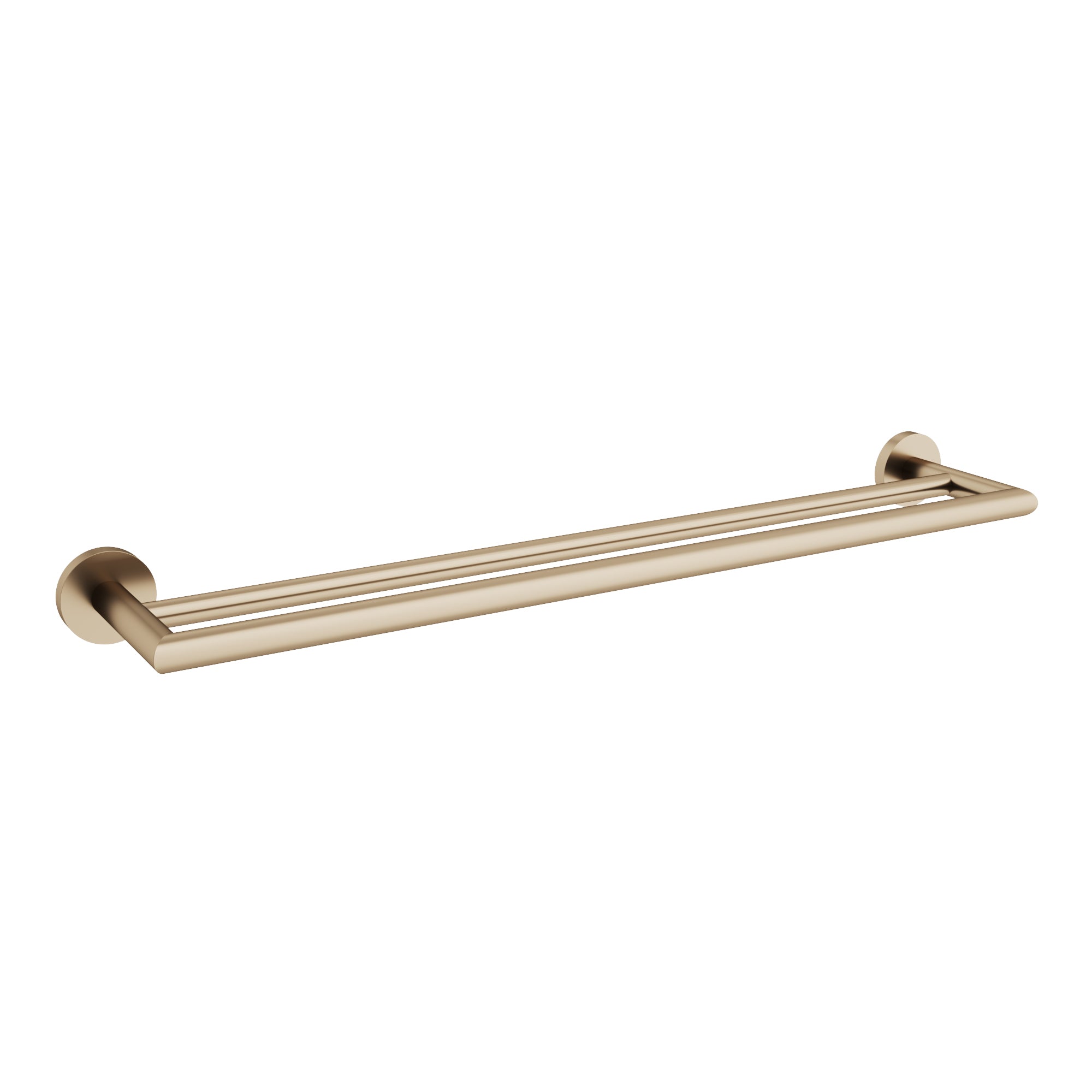 Porte-serviettes double Summit 24 po - Bronze brossé PVD