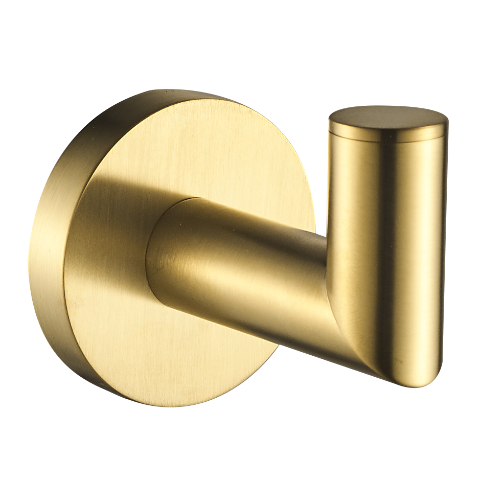 Summit towel hook - Brushed gold PVD