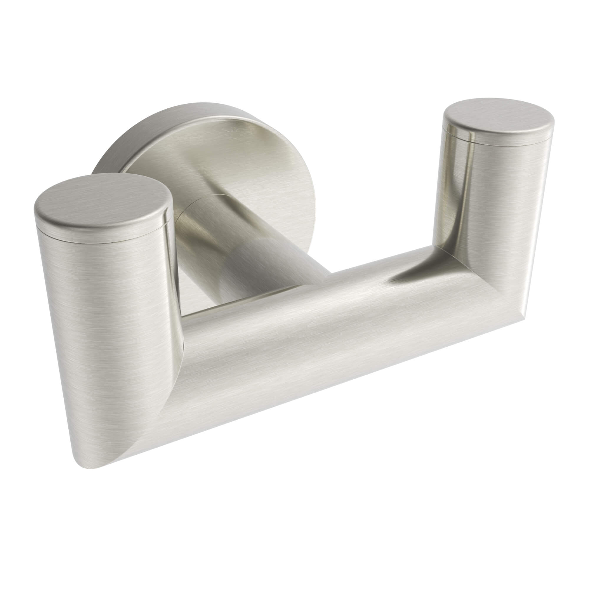 Summit Double Towel Hook - Brushed Nickel