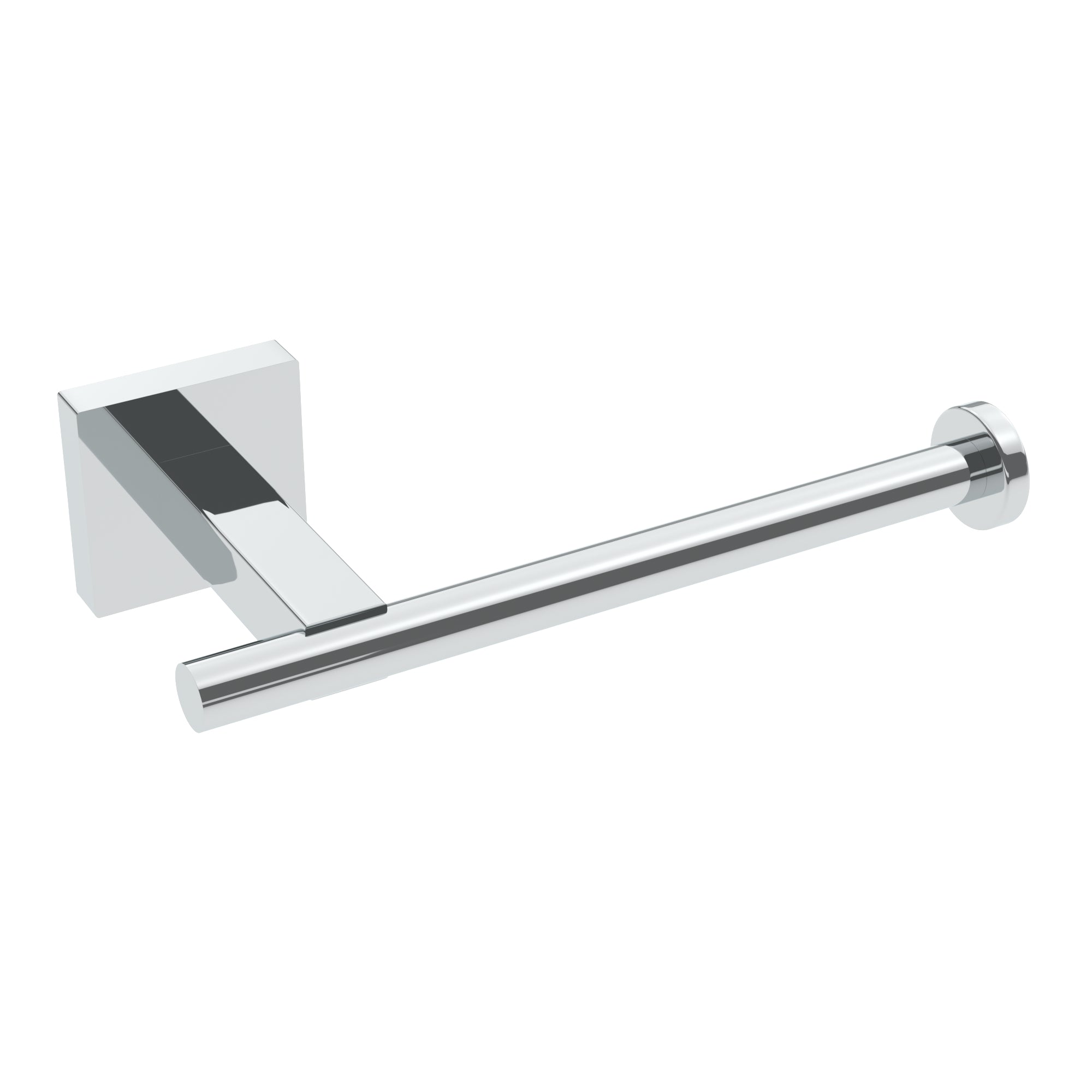 Porte-papier hygiénique chauffant - Chrome