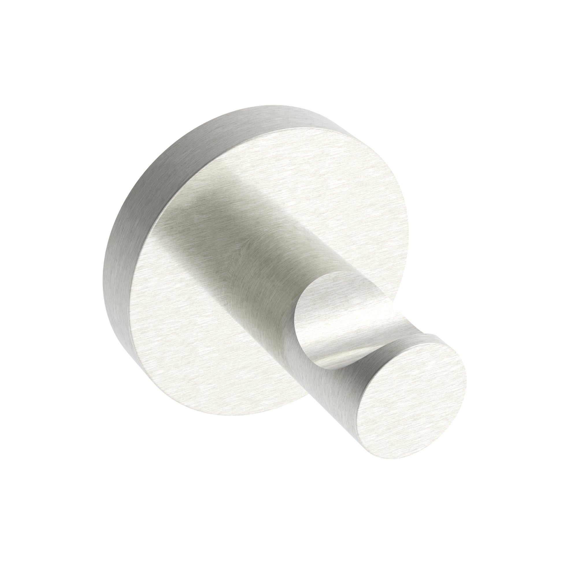 Lava Towel Hook - Brushed Nickel