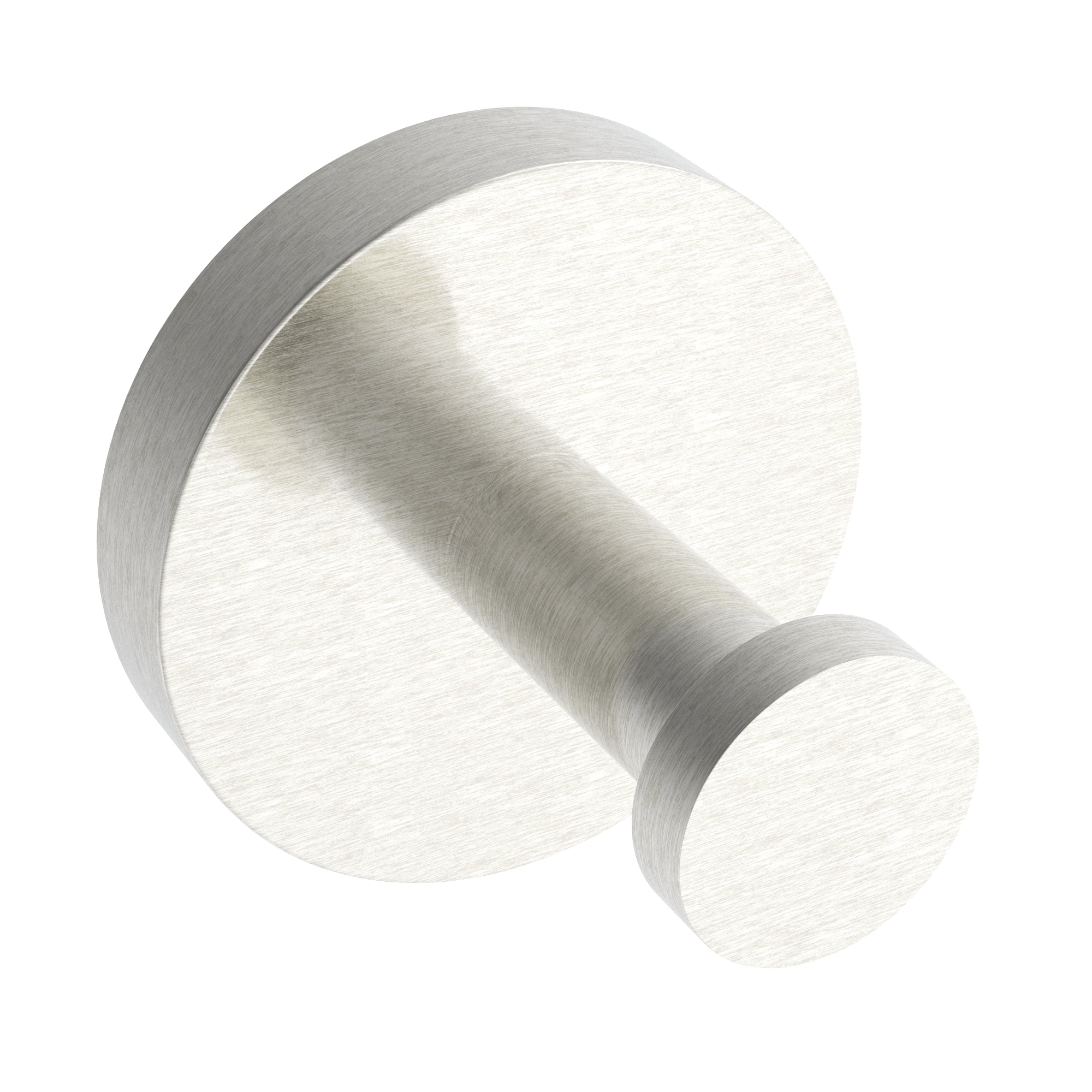 Lava Towel Hook - Brushed Nickel