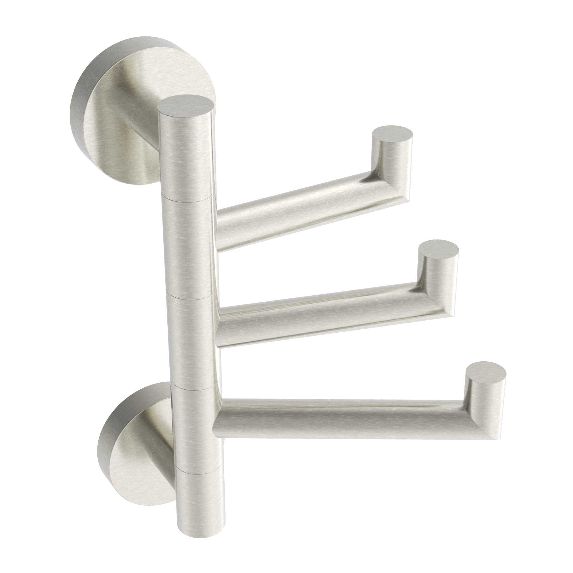 Lava Swivel Towel Hook - Brushed Nickel