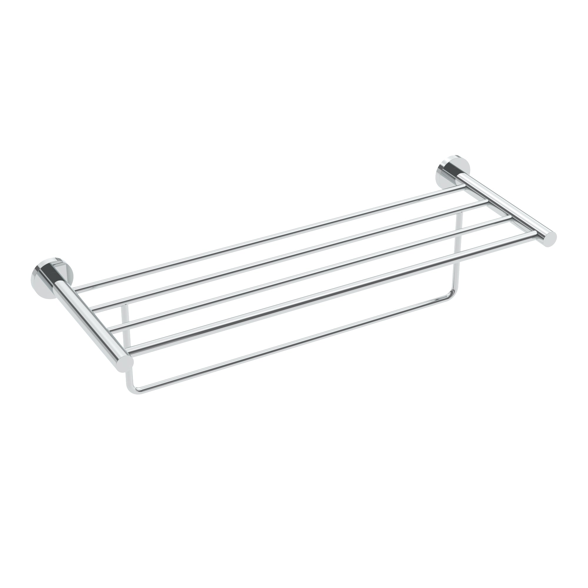 Lava towel rack with bar - Chrome