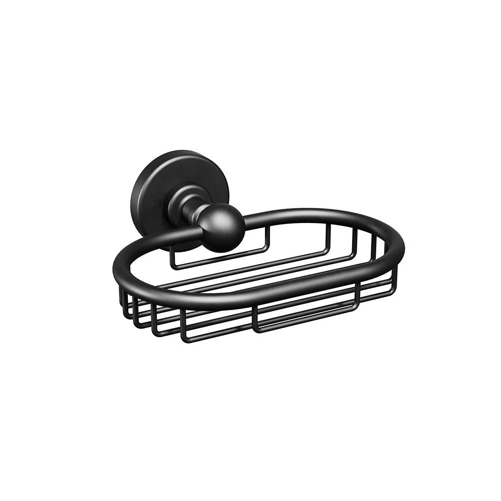 Ember Soap Basket - Matte Black