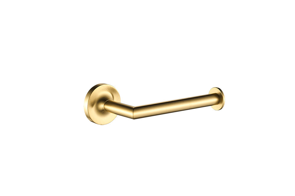 Glow Toilet Paper Holder - Brushed Gold PVD