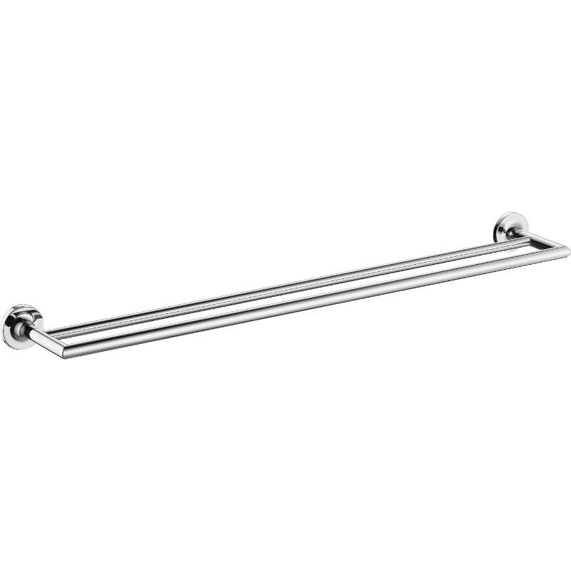 Glow 24-inch Double Towel Rail - Chrome
