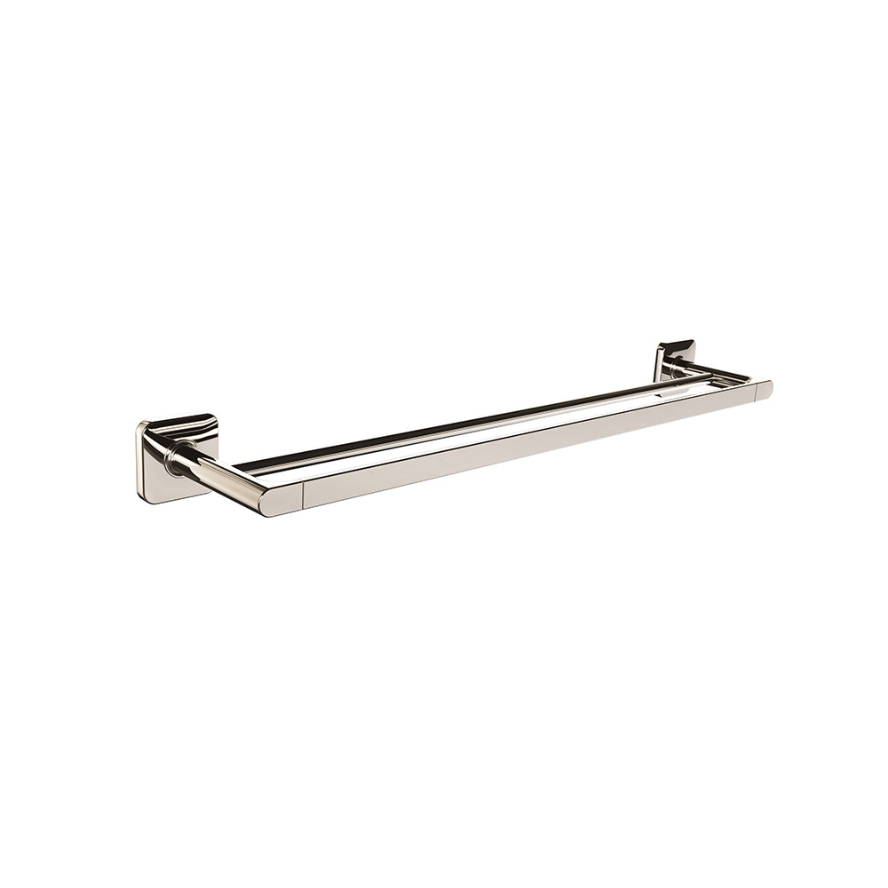 Porte-serviettes double Vapor 24 po - Nickel poli