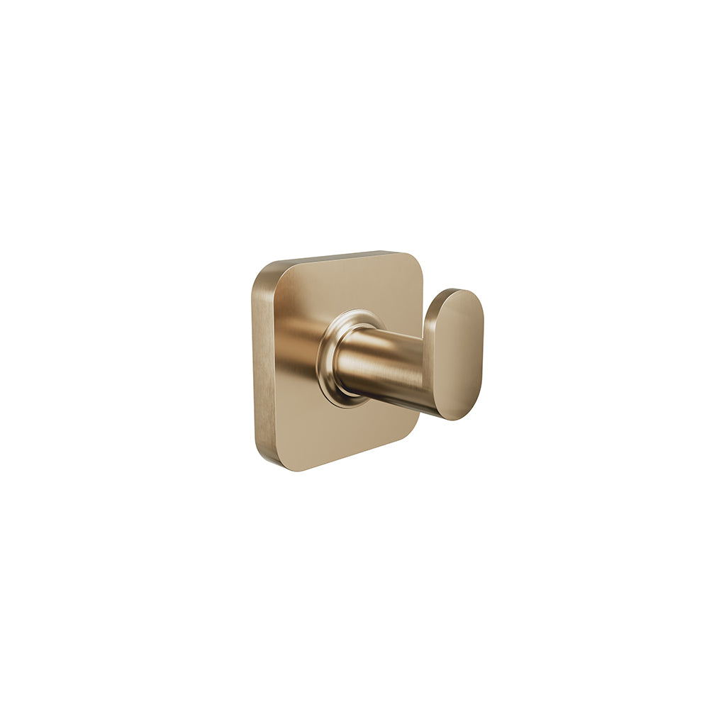 Vapor towel hook - Brushed bronze PVD