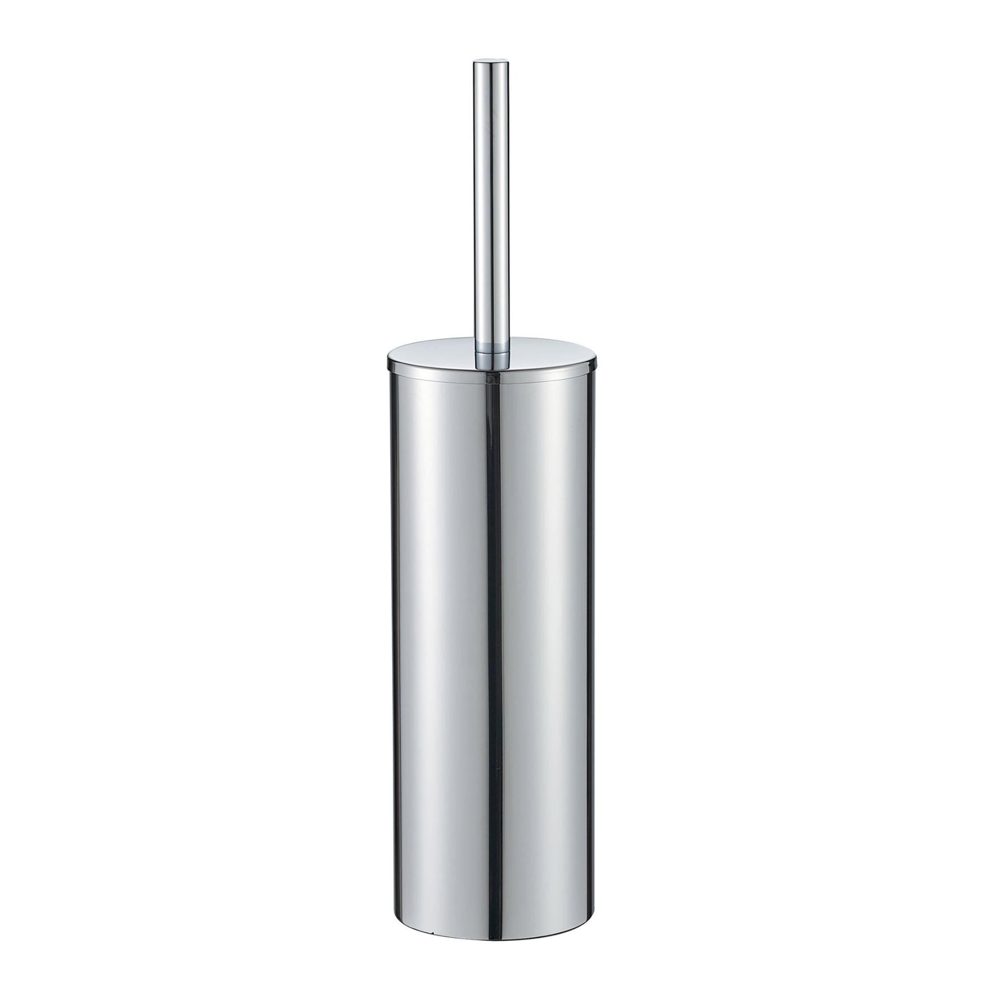 Freestanding toilet brush - Chrome