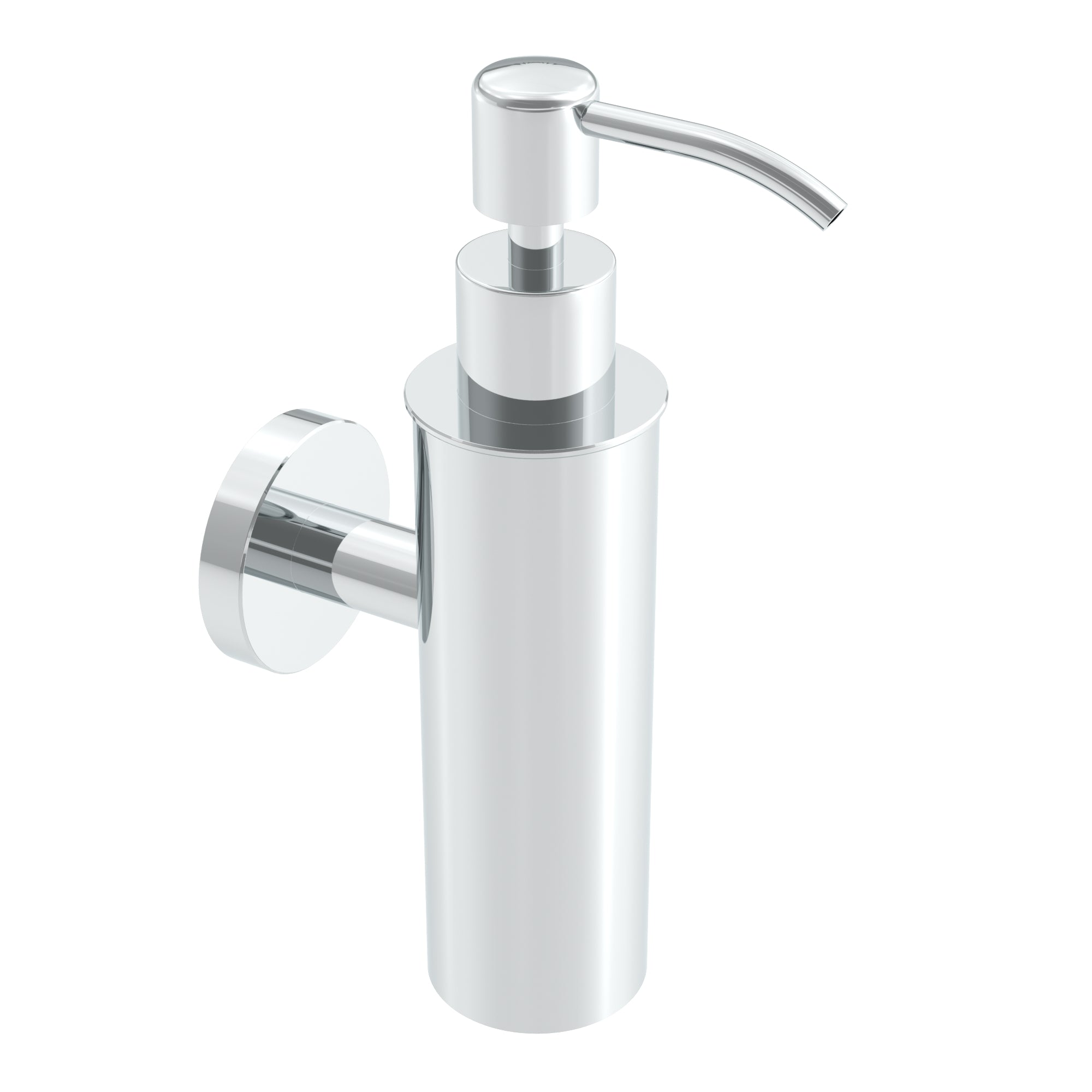 Wall-mounted soap dispenser, 150 ml - Chrome