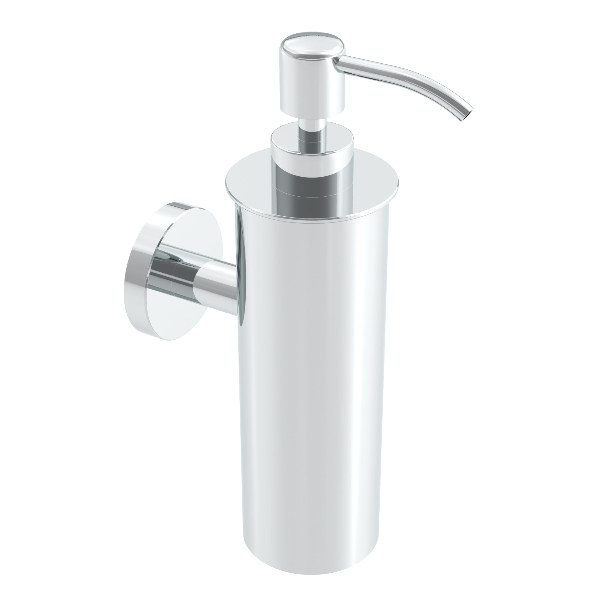Wall-mounted soap dispenser, 250 ml - Chrome