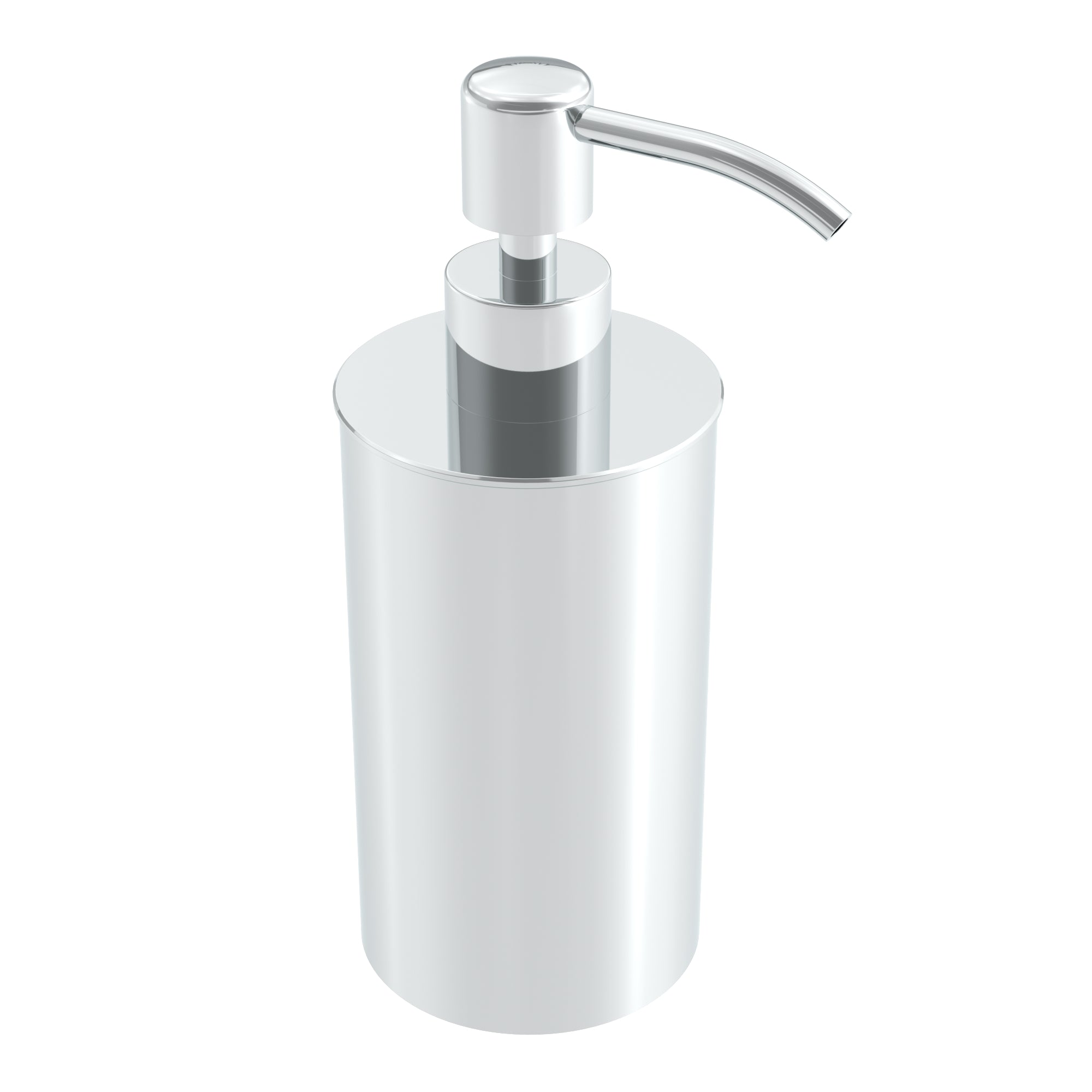 Freestanding soap dispenser 220 ml - Chrome