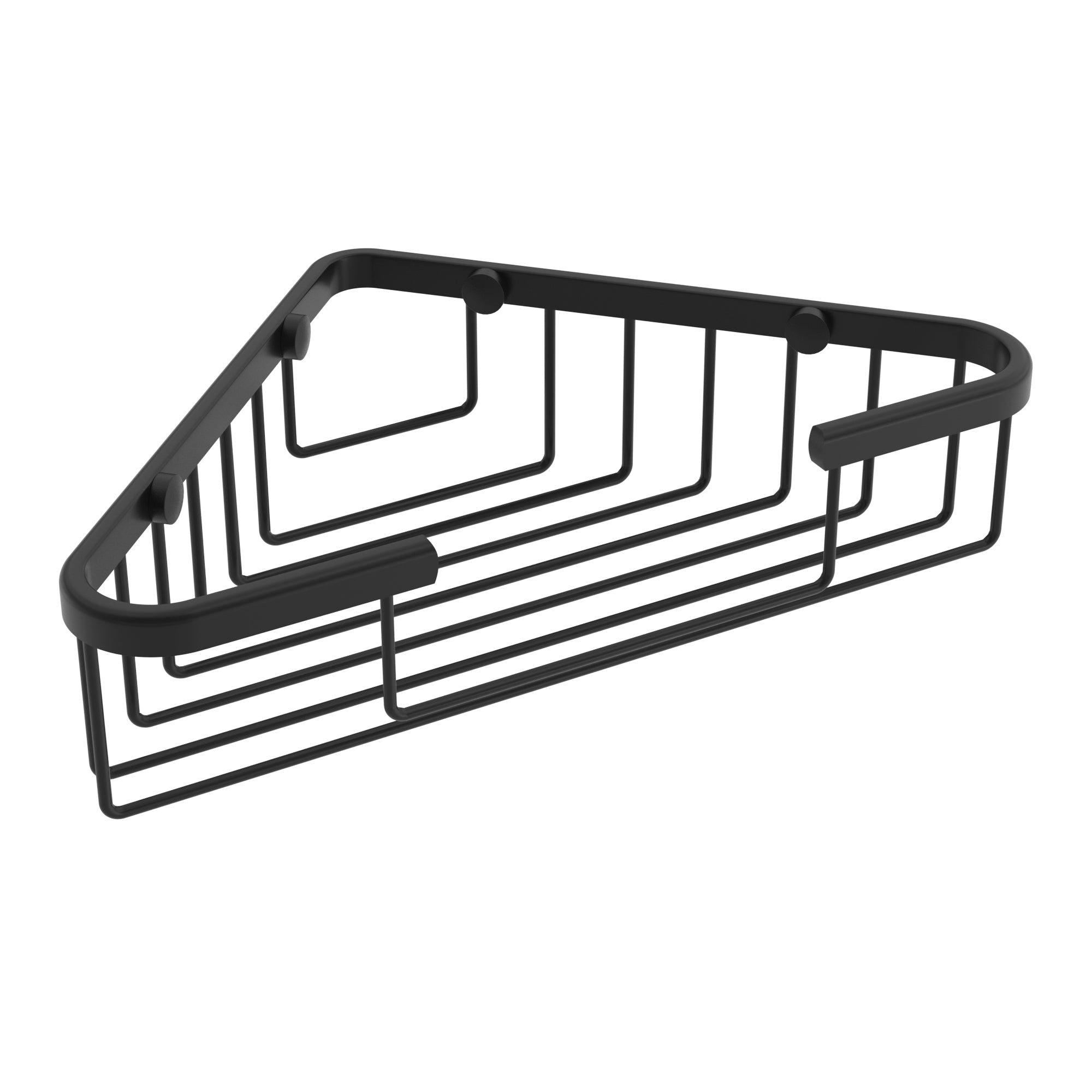 Corner shower basket - Matte black