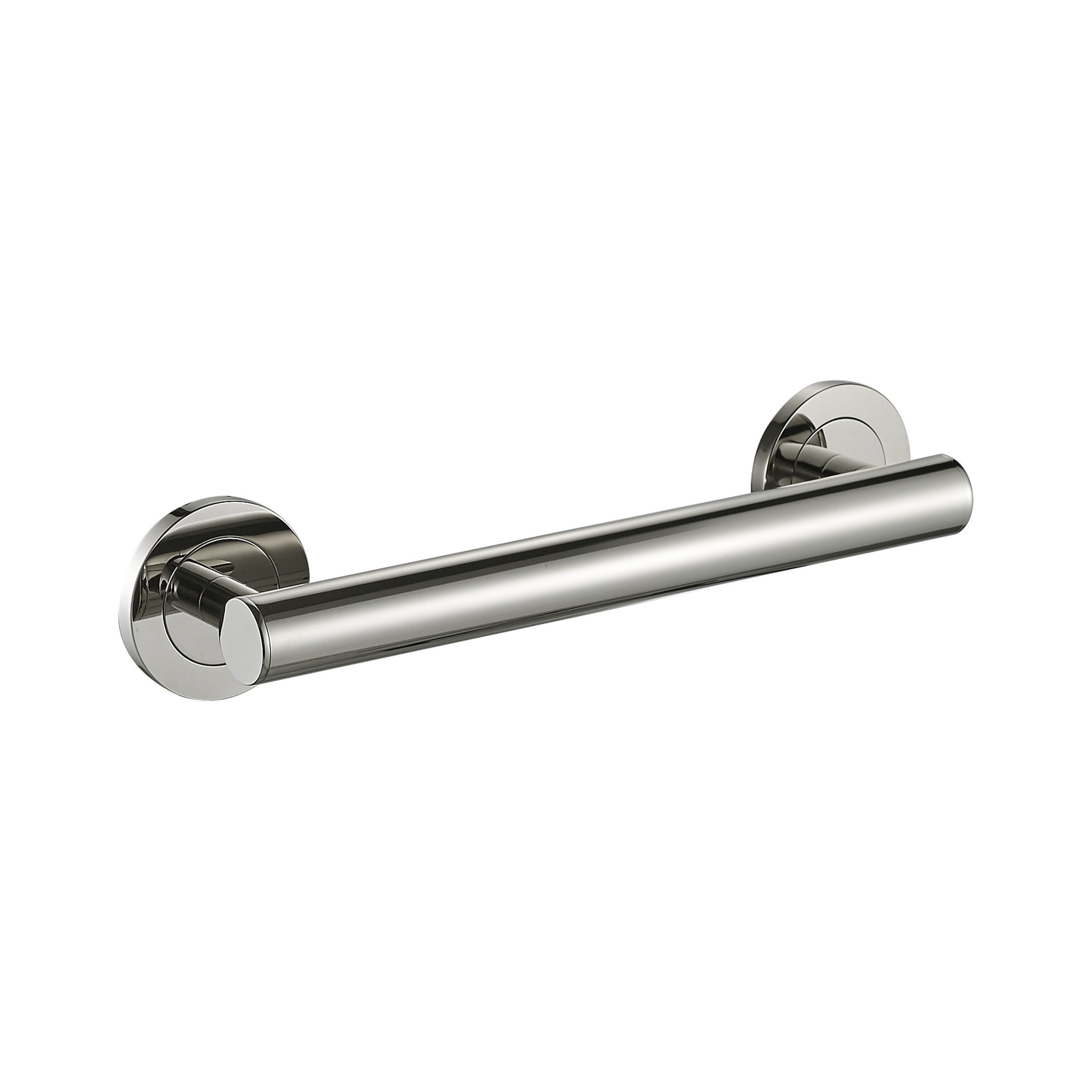 12-inch Lava grab bar - Polished nickel