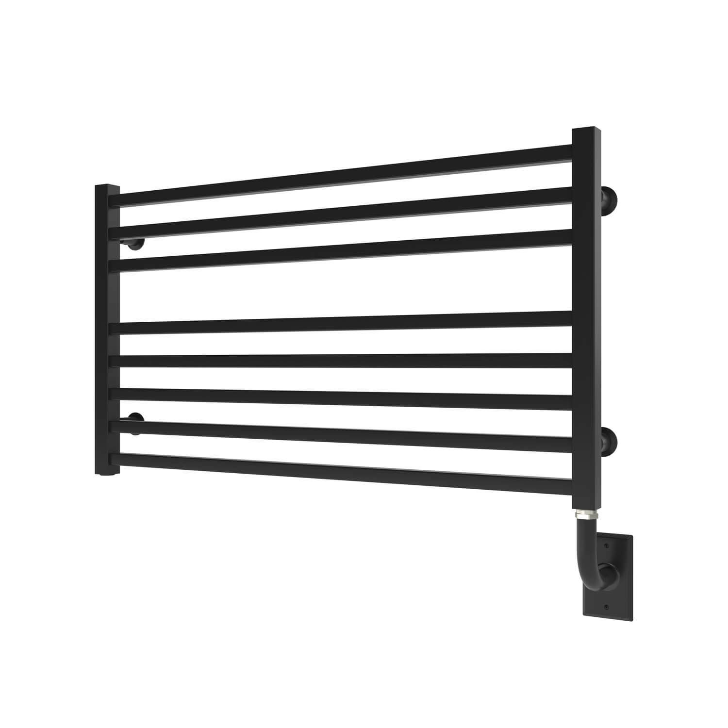 Avento Hydronic Towel Warmer 35.5" x 19" - Matte Black