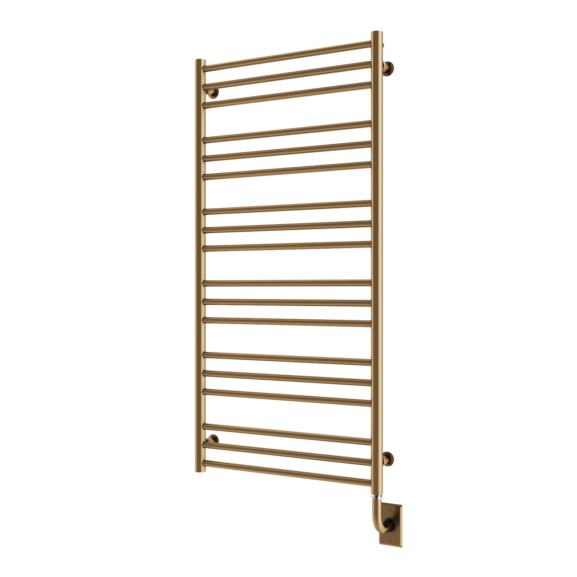 Sorano Electric Towel Warmer 23.5" x 47.5" - Brushed Bronze PVD