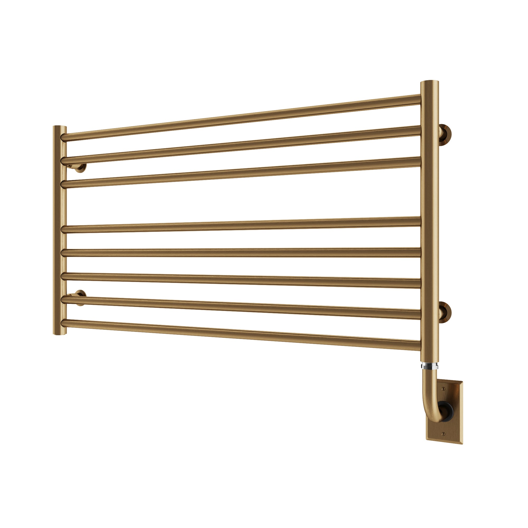 Sorano 35.5" x 19" Electric Towel Warmer - Brushed Bronze PVD
