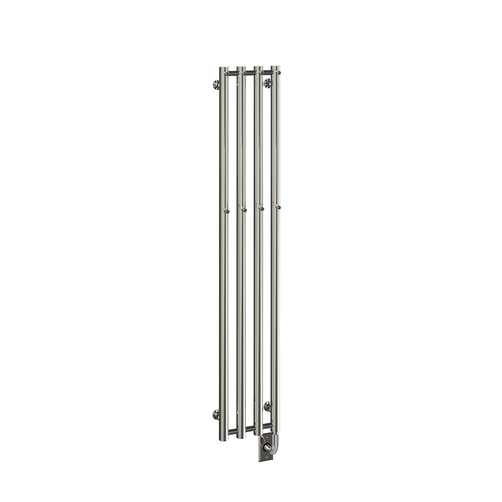 Chauffe-serviettes électrique câblé Rosendal 10,5" x 59" - Nickel poli