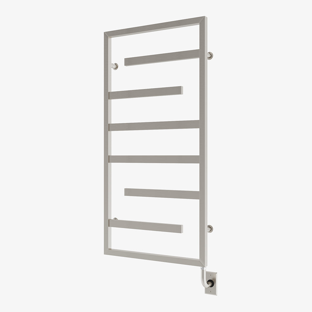 Vasto 23.5" x 47.5" Electric Towel Warmer - Brushed Nickel