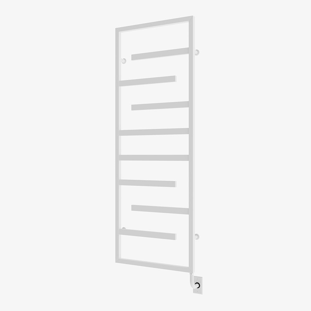 Vasto 23.5" x 64" Electric Towel Warmer - Matte White