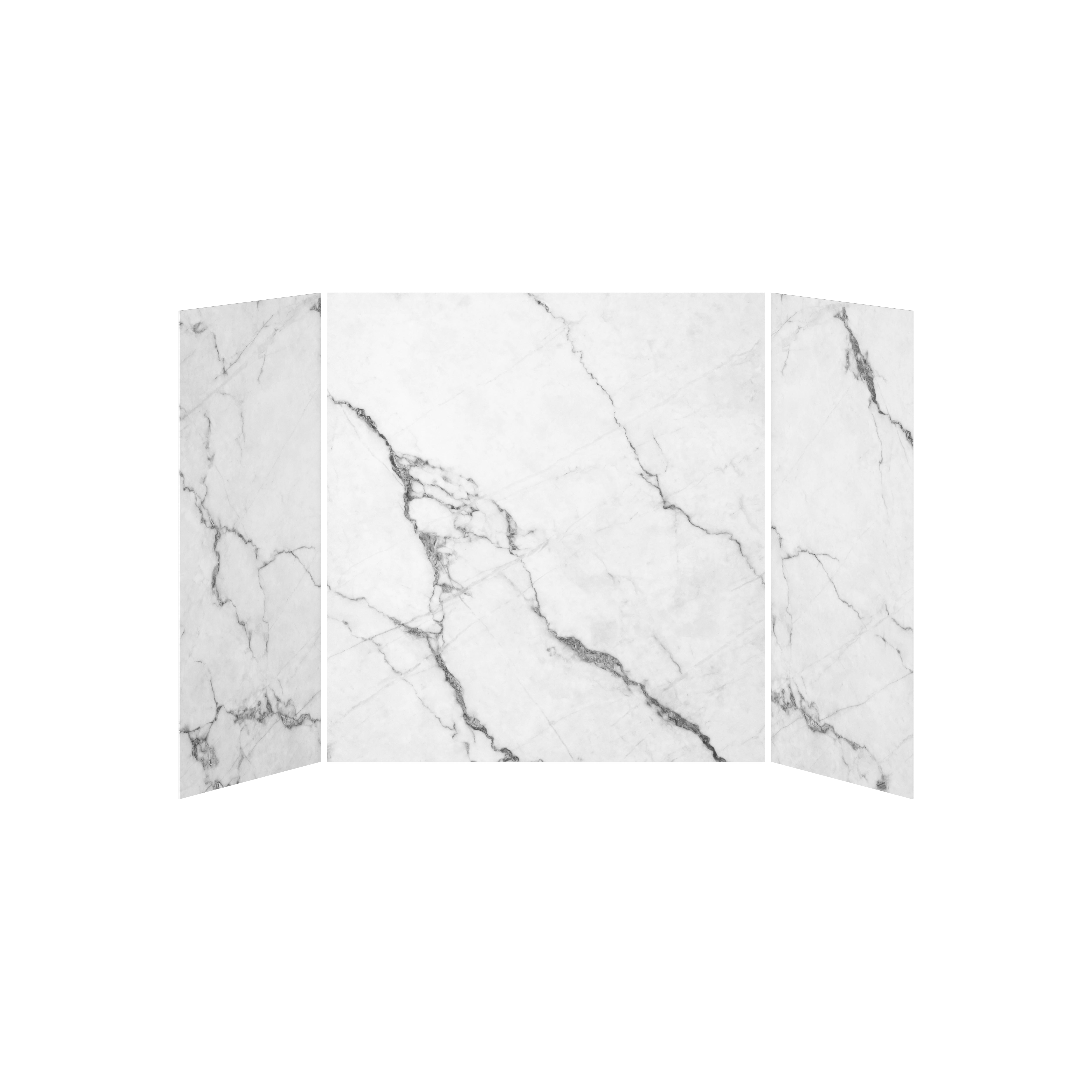 32x60x32 Minerals #500 Shower Wall Set, 3 Panels 60x32 - Minerals #500 Glossy