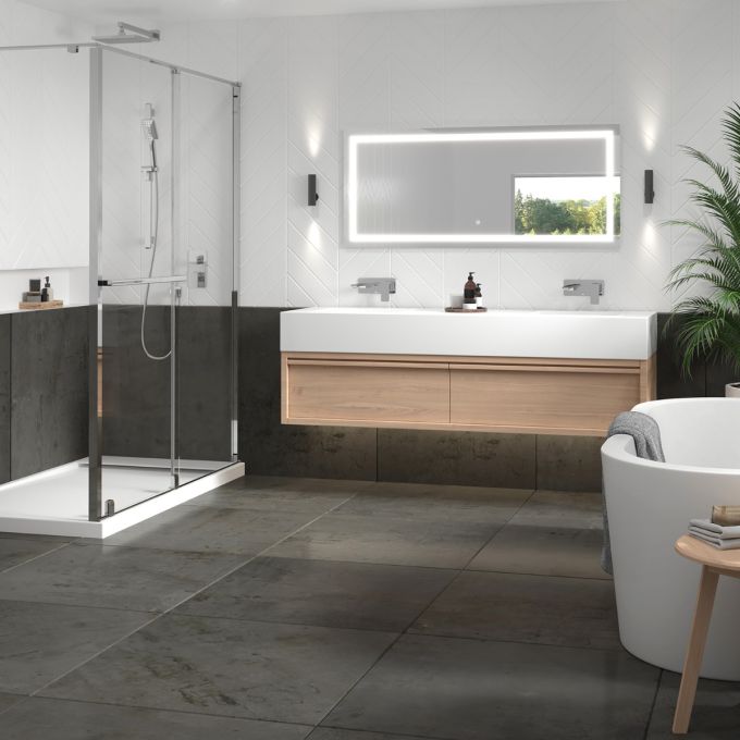 KAREO TD2
Thermostatic shower system - Wall arm