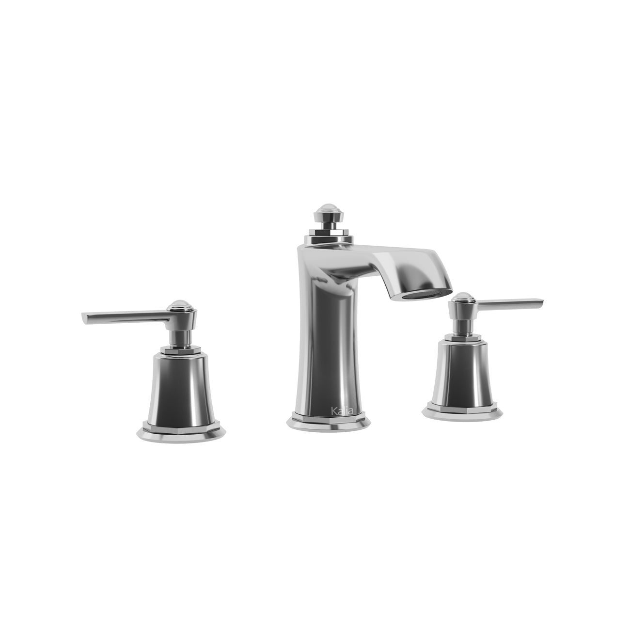 RUSTIK™ Robinet 8" c.c.de Lavabo avec Drain à Pression et Trop-Plein Chrome