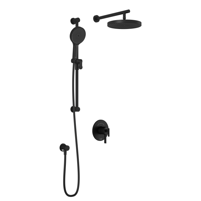 Plus - RoundOne TCD1 Ensemble de douche - Bras mural