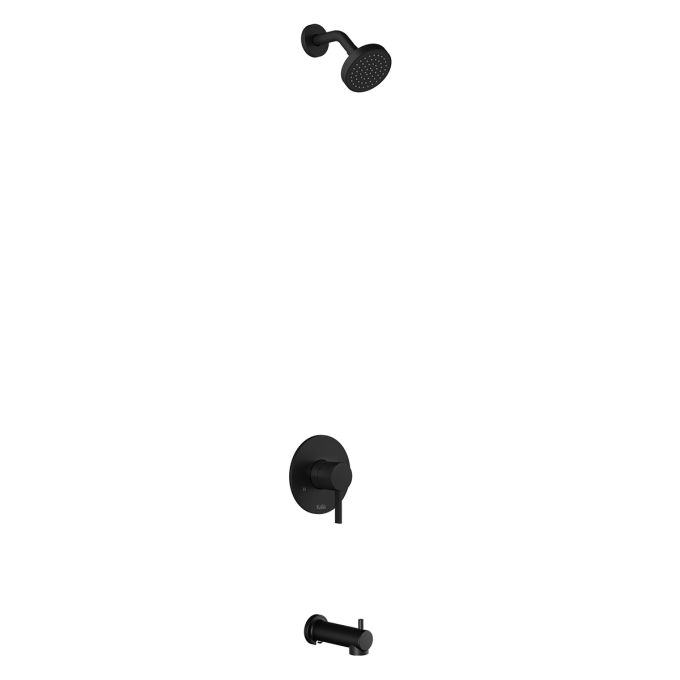 BASICO™ PB3 (Valve Not Included): Combined Bath-Shower System with Balanced Pressure