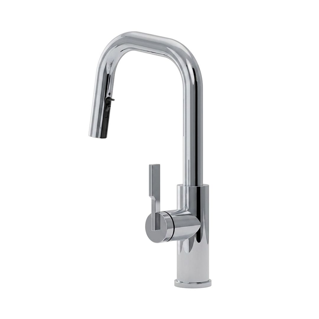 FORGE Type-S BAR robinet de cuisine monocommande douchette extensible, 2 jets