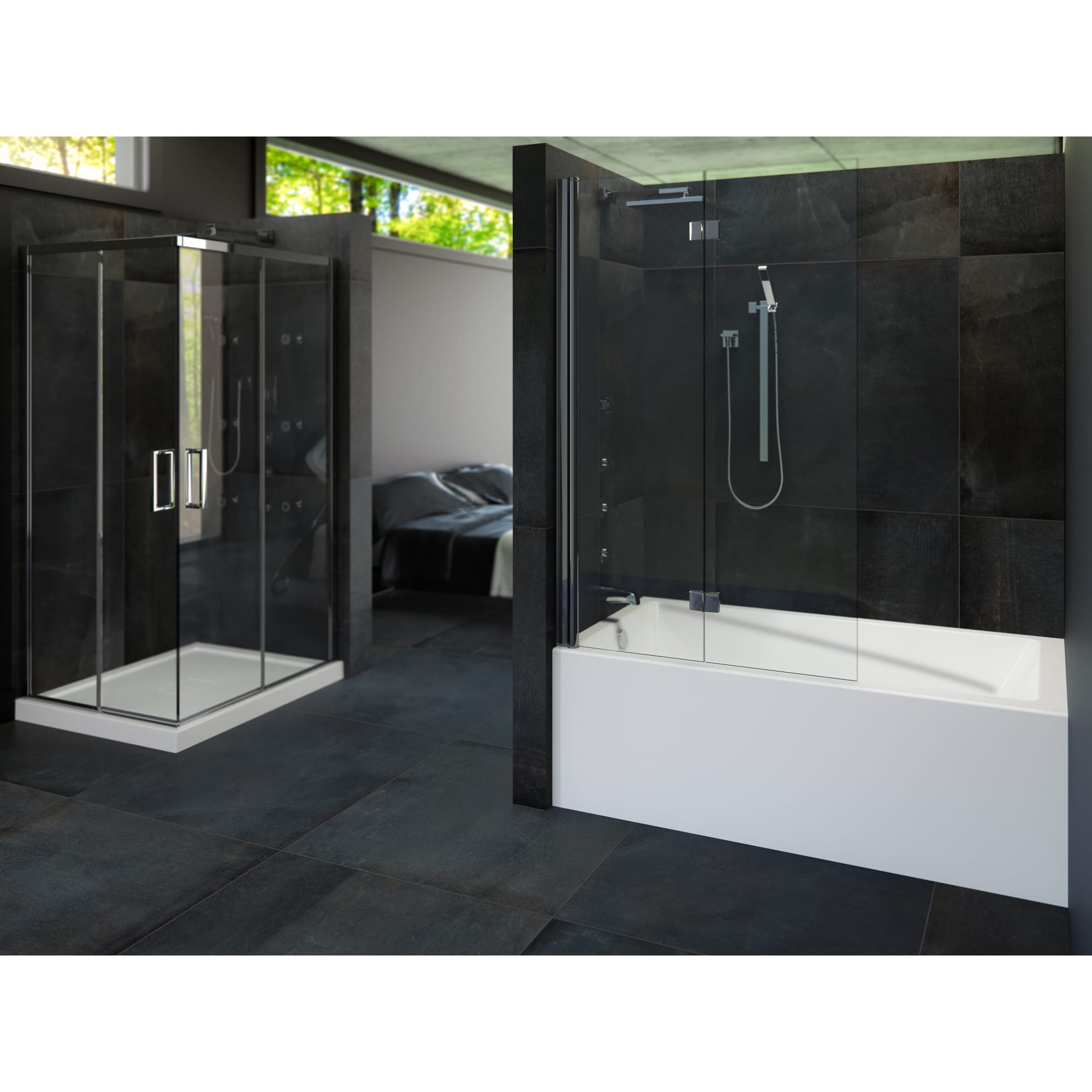 Bain Neptune Oslo 32" x 60" avec jupe intégrée