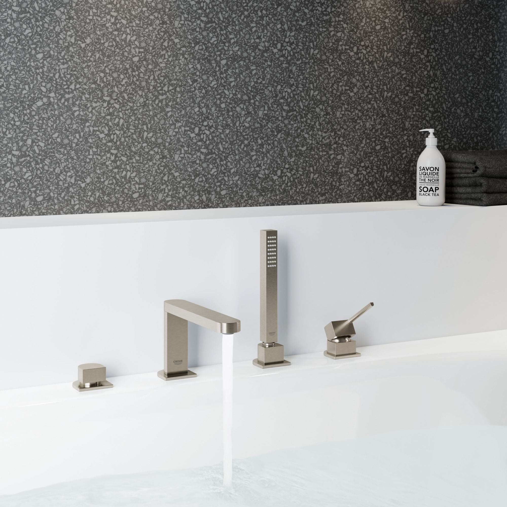 Plus Bath faucet with hand shower