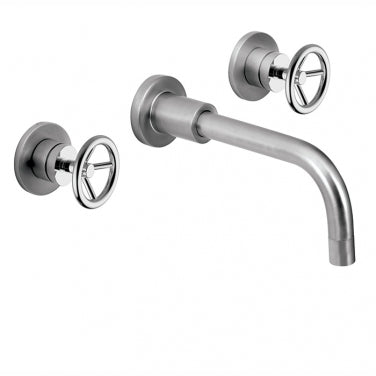 Robinet de lavabo mural 8'' c.c.