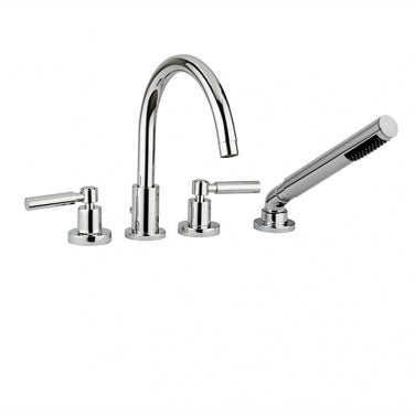 4-piece bath faucet with hand shower