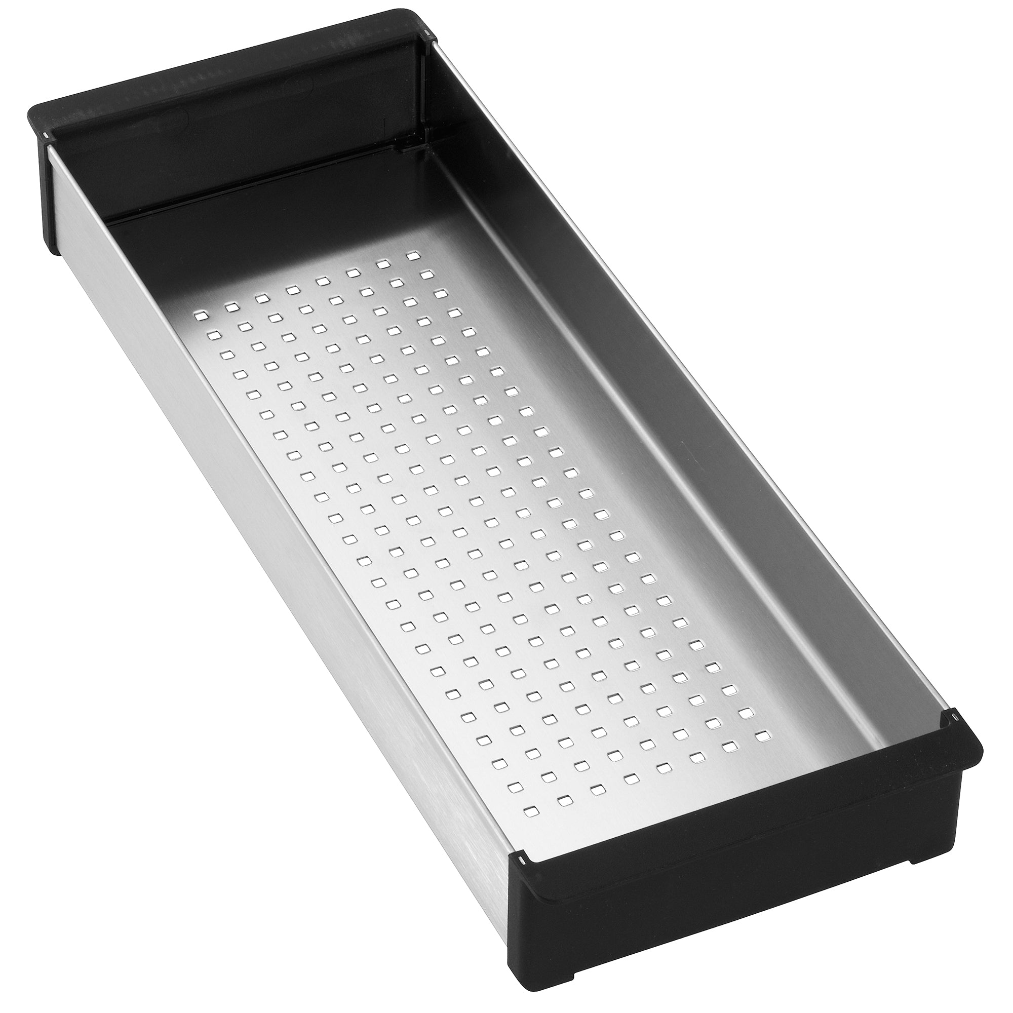 Franke 6.1-in. x 17,3-in. Colonie en acier inoxydable.