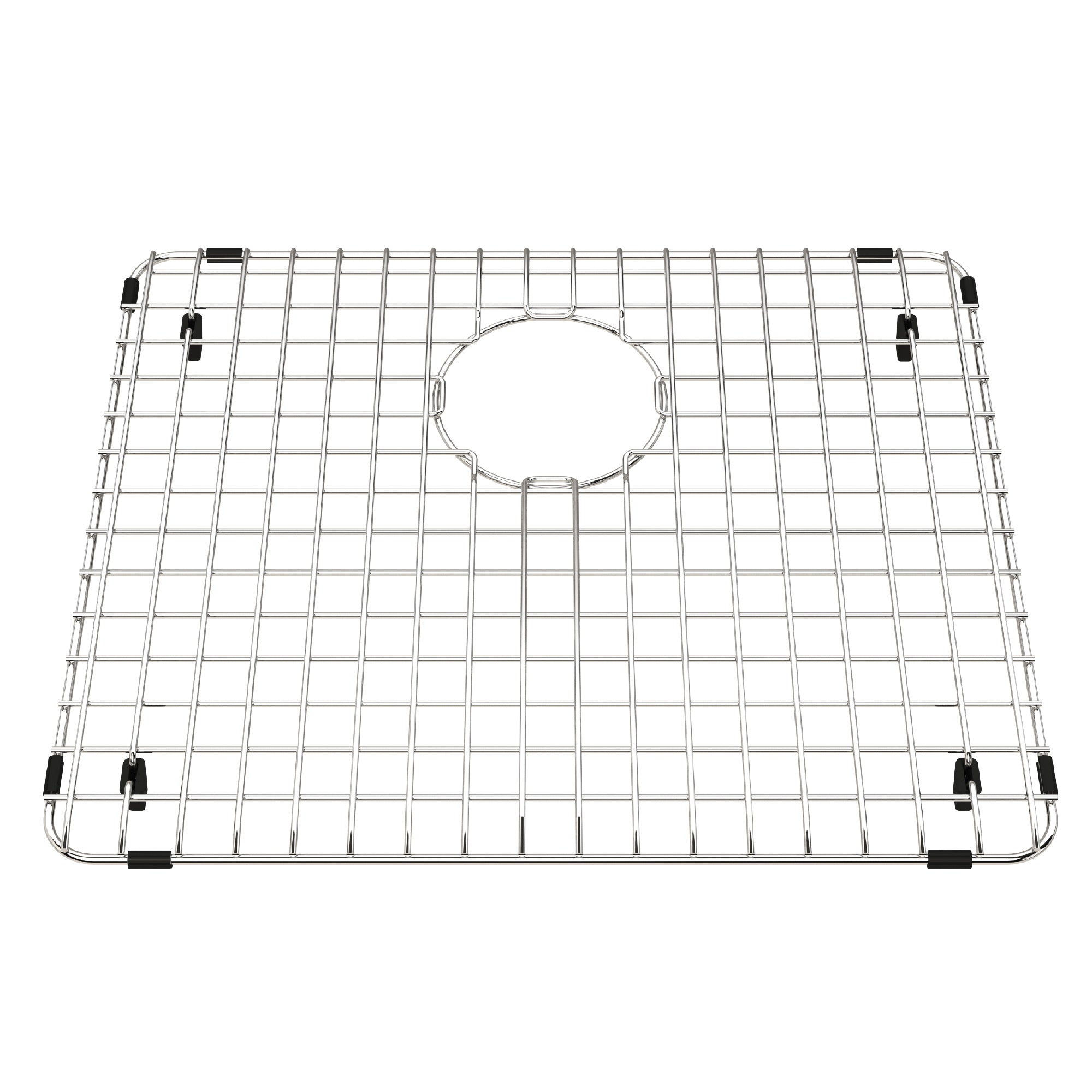 Grille en acier inoxydable pour lavabo de simple 15 pouces x 18 pouces, BG14S