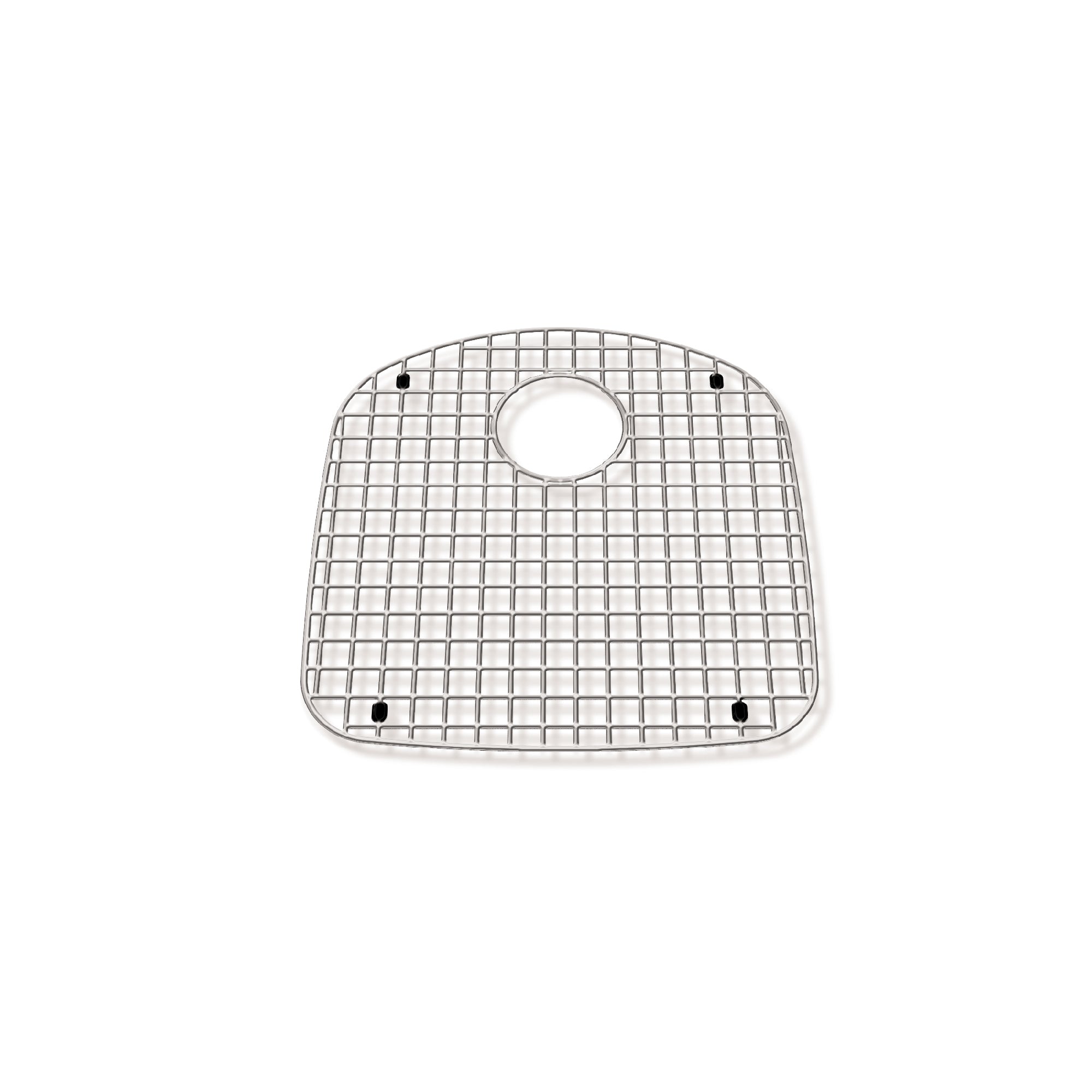 Grille en acier inoxydable pour lavabo apparenté 16,88 pouces x 16,19 pouces, BG30S