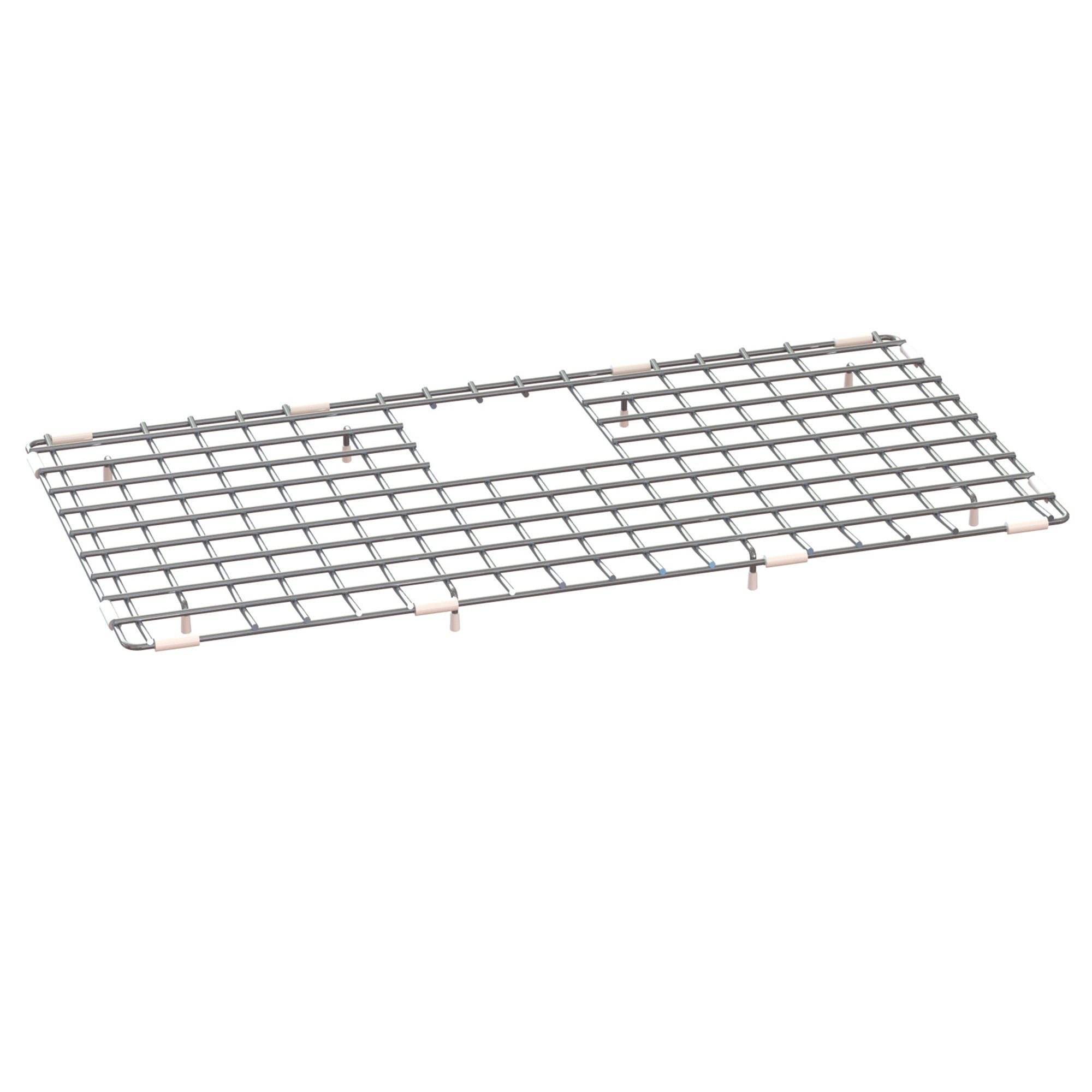 Grille en acier inoxydable pour évier de granit 15 pouces x 18,25 pouces, BG400S