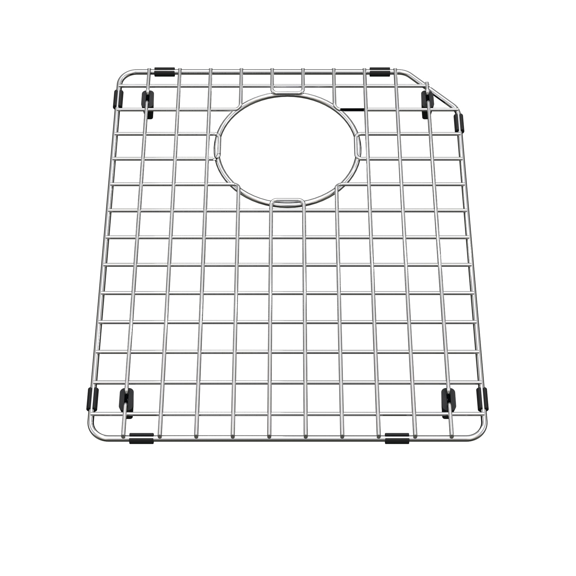 Grille en acier inoxydable pour évier de granit 15 pouces x 14,25 pouces, BG430S