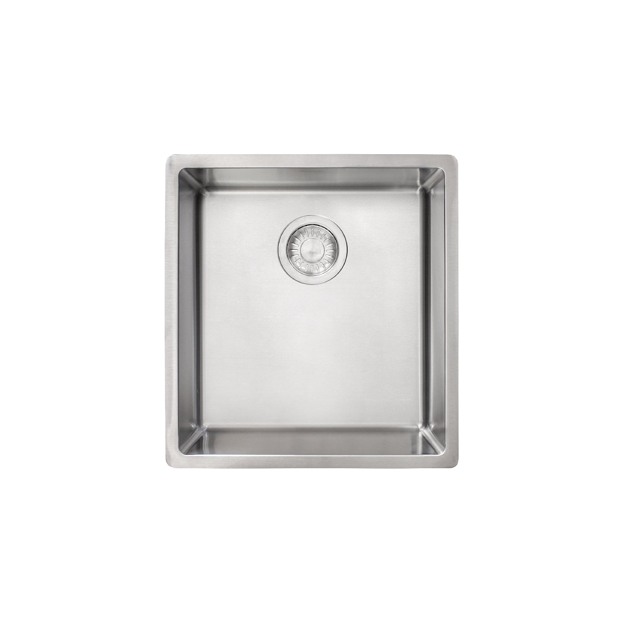 Franke Cube 16.5 in. x 18 in. 18 Gauge Stainless Steel Undermount Single Bowl Prep - Cux110-15-CA
