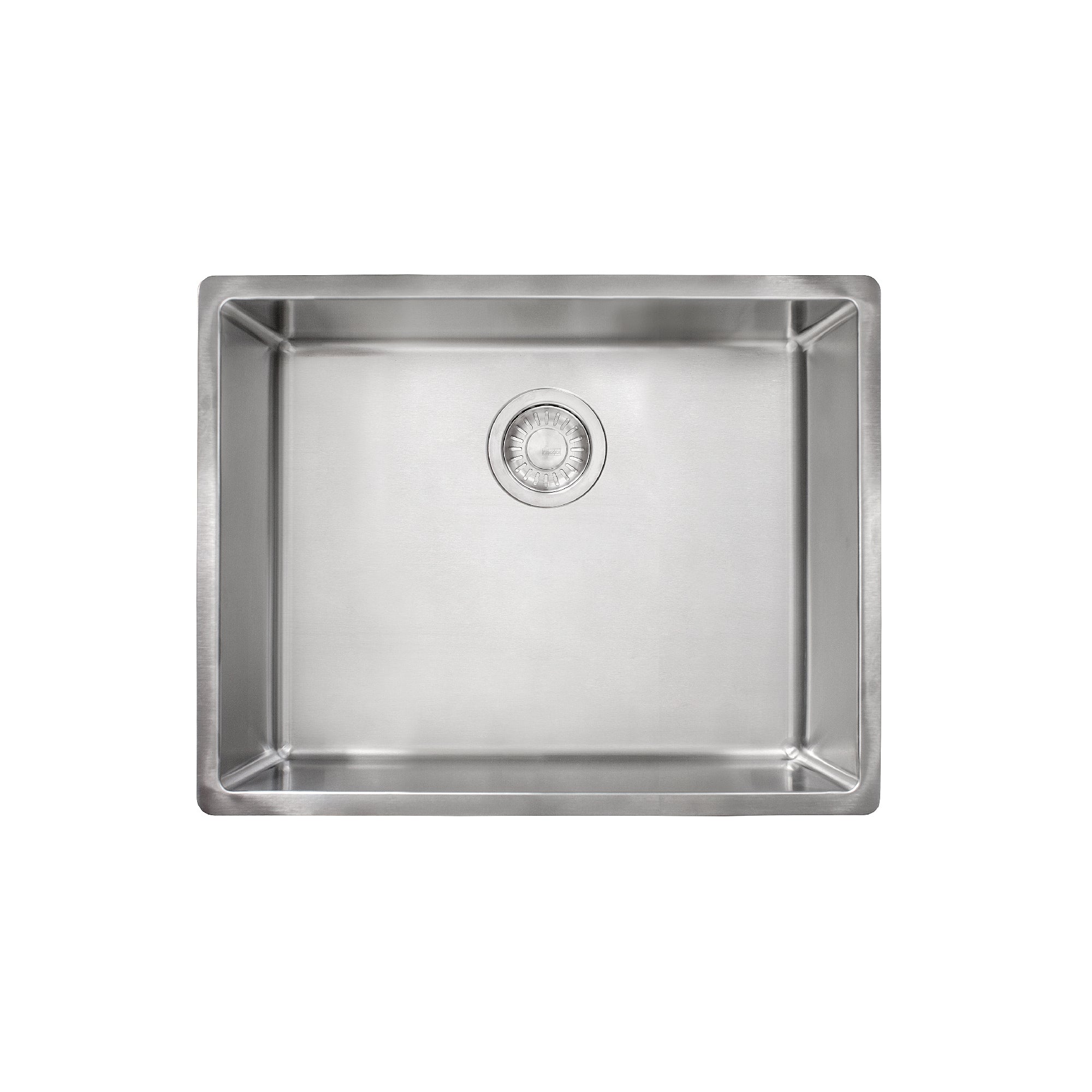 Franke Cube 24.5 in. x 17.6 in. 18 Gauge Stainless Steel Undermount Single Bowl Kitchen Sink - Cux110-23-CA